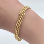 ⁦أسواره ذهب عيار 18 الوزن 3.25 جرام⁩ - الصورة ⁦3⁩