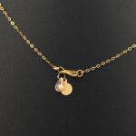 ⁦عقد ذهب عيار 21 الوزن 1.80 جرام⁩ - الصورة ⁦3⁩
