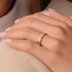 خاتم ذهب عيار 21
