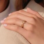 خاتم ذهب عيار 21