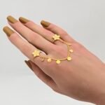⁦كف اوتار ذهب عيار 21 الوزن 3.44 جرام⁩ - الصورة ⁦2⁩