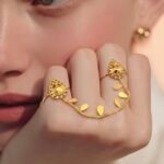 كف اوتار ذهب عيار 21 الوزن 3.36 جرام