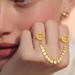 كف اوتار ذهب عيار 21 الوزن 4.15 جرام