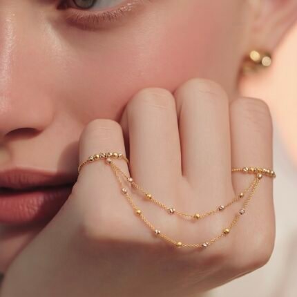 كف اوتار ذهب عيار 21 الوزن 4.20 جرام