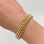 ⁦اسواره ذهب عيار 18 الوزن 5.10 جرام⁩ - الصورة ⁦2⁩