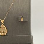 ⁦نصف طقم ذهب عيار 21 الوزن 2.87 جرام⁩ - الصورة ⁦4⁩