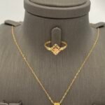 ⁦نصف طقم ذهب عيار 21 الوزن 3.62 جرام⁩ - الصورة ⁦2⁩