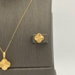 ⁦نصف طقم ذهب عيار 21 الوزن 4.75 جرام⁩ - الصورة ⁦4⁩