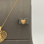 ⁦نصف طقم ذهب عيار 21 الوزن 3.54 جرام⁩ - الصورة ⁦3⁩