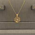 ⁦نصف طقم ذهب عيار 21 الوزن 2.20 جرام⁩ - الصورة ⁦4⁩