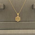 ⁦نصف طقم ذهب عيار 21 الوزن 2.43 جرام⁩ - الصورة ⁦4⁩