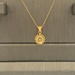 ⁦نصف طقم ذهب عيار 21 الوزن 2.13 جرام⁩ - الصورة ⁦4⁩