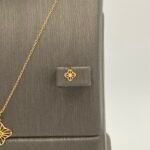 ⁦نصف طقم ذهب عيار 21 الوزن 2.17 جرام⁩ - الصورة ⁦3⁩