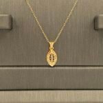 ⁦نصف طقم ذهب عيار 21 الوزن 2.17 جرام⁩ - الصورة ⁦5⁩