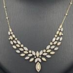 ⁦طقم ابيض ذهب عيار 18 الوزن 9.71 جرام⁩ - الصورة ⁦5⁩