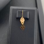 ⁦طقم ذهب عيار 21 الوزن 2.44 جرام⁩ - الصورة ⁦5⁩