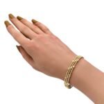 اسواره ذهب عيار 18 الوزن 5.50 جرام