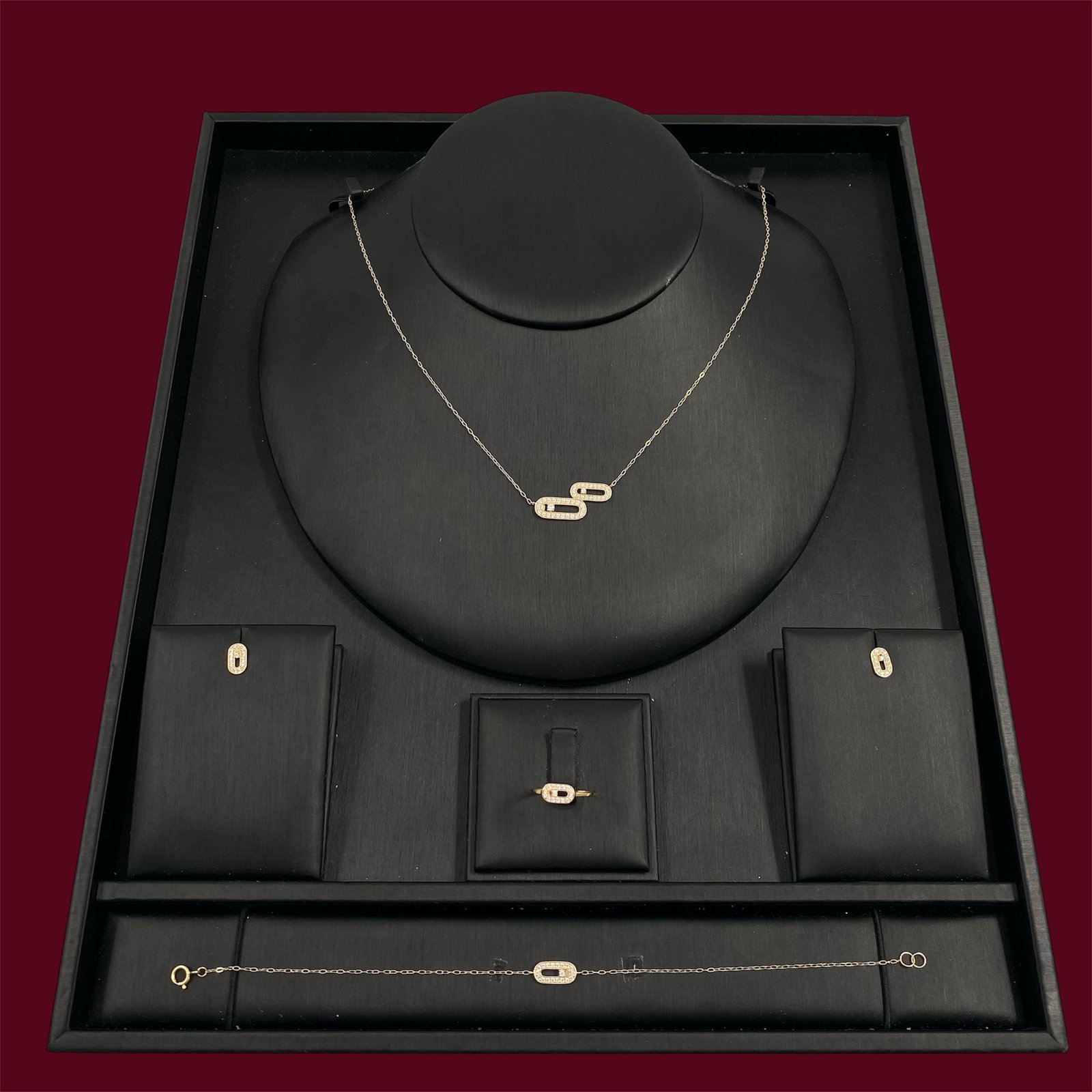 photoroom_20260520_191408 طقم ذهب عيار 18 الوزن 4.74 جرام - الصورة 1