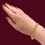 أسواره ذهب عيار 18 الوزن 4.46 جرام