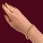 أسواره ذهب عيار 18 الوزن 4.39 جرام