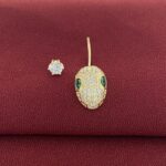 ⁦زمام سره ذهب عيار 18 الوزن 1.95 جرام⁩ - الصورة ⁦4⁩