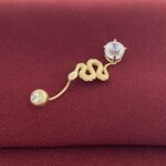 ⁦زمام سره ذهب عيار 18 الوزن 2.60 جرام⁩ - الصورة ⁦2⁩