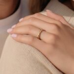 دبله ذهب عيار 21 الوزن 1.20 جرام