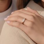 خاتم ذهب عيار 18 الوزن 0.83 جرام