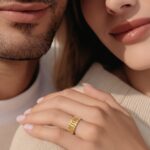 خاتم ذهب عيار 21 الوزن 1.63 جرام