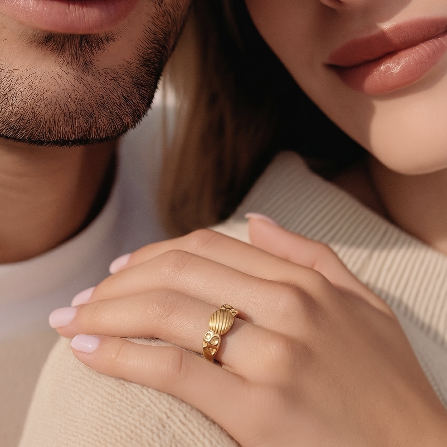 img_3523-2 خاتم ذهب عيار 21 الوزن 1.65 جرام - الصورة 1