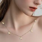 تشوكر ذهب عيار 18 الوزن 1.05 جرام