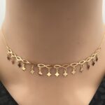 ⁦تشوكر ذهب عيار 21 الوزن 1.25 جرام⁩ - الصورة ⁦7⁩