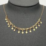 ⁦تشوكر ذهب عيار 21 الوزن 1.25 جرام⁩ - الصورة ⁦2⁩