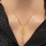⁦عقد ذهب عيار 21 الوزن 1.80 جرام⁩ - الصورة ⁦5⁩