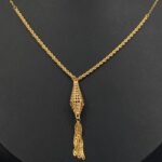 ⁦عقد ذهب عيار 21 الوزن 1.75 جرام⁩ - الصورة ⁦4⁩