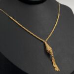 ⁦عقد ذهب عيار 21 الوزن 1.75 جرام⁩ - الصورة ⁦2⁩