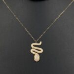 ⁦عقد ذهب عيار 18 الوزن 1.15 جرام⁩ - الصورة ⁦5⁩