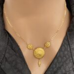⁦عقد ذهب عيار 21 الوزن 1.39 جرام⁩ - الصورة ⁦5⁩