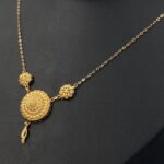 ⁦عقد ذهب عيار 21 الوزن 1.39 جرام⁩ - الصورة ⁦4⁩
