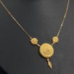 ⁦عقد ذهب عيار 21 الوزن 1.39 جرام⁩ - الصورة ⁦3⁩