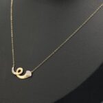 ⁦عقد ذهب عيار 18 الوزن 0.90 جرام⁩ - الصورة ⁦4⁩