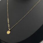 ⁦عقد ذهب عيار 18 الوزن 0.98 جرام⁩ - الصورة ⁦4⁩