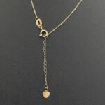 ⁦عقد ذهب عيار 18 الوزن 0.98 جرام⁩ - الصورة ⁦6⁩