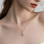 عقد ذهب عيار 18 الوزن 0.50 جرام