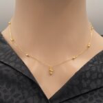 ⁦عقد ذهب عيار 21 الوزن 1.62 جرام⁩ - الصورة ⁦2⁩