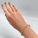 ⁦أسواره وخاتم ذهب عيار 18 الوزن 9.29 جرام⁩ - الصورة ⁦3⁩