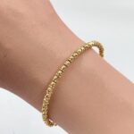 ⁦أسواره وخاتم ذهب عيار 18 الوزن 9.29 جرام⁩ - الصورة ⁦2⁩