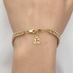 ⁦أسواره ذهب عيار 18 الوزن 8.84 جرام⁩ - الصورة ⁦3⁩
