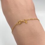 ⁦كف ذهب عيار 21 الوزن 1.98 جرام⁩ - الصورة ⁦2⁩