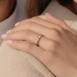 دبله ذهب عيار 21 الوزن 2.09 جرام